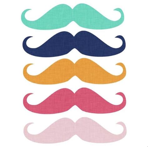 Mustache Silhouette Clip Art at GetDrawings | Free download