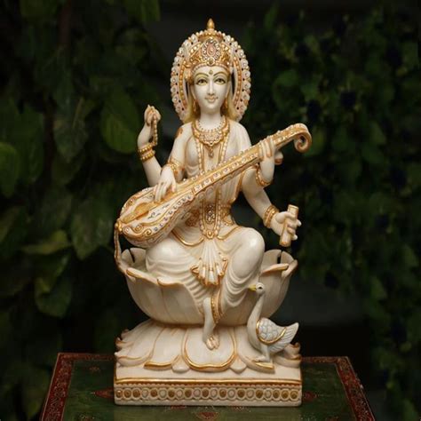 Maa Saraswati Marble Statue Home At Rs In Alwar Id