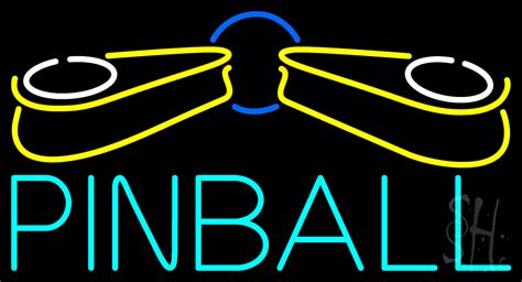 Pinball Logo Led Neon Sign Pinball Neon Signs Everything Neon