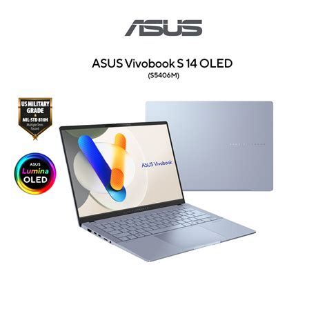 Asus Vivobook S S5406m Ai Pc Laptop Intel Evo Ultra 7 155h 16gb Ram 512gb Ssd 14 Oled