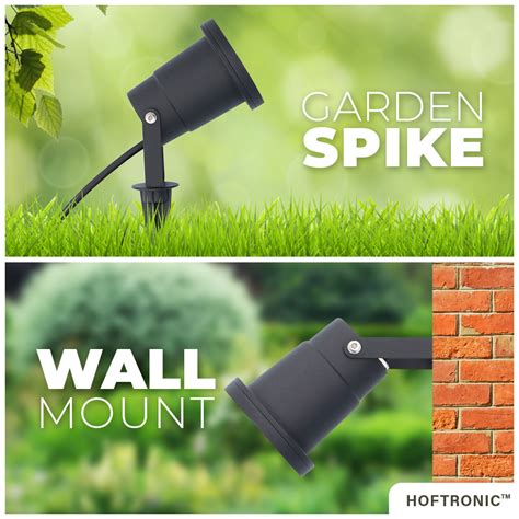 Led Garden Spike Light Black Sydney Aluminium 5w 6000k Ip65