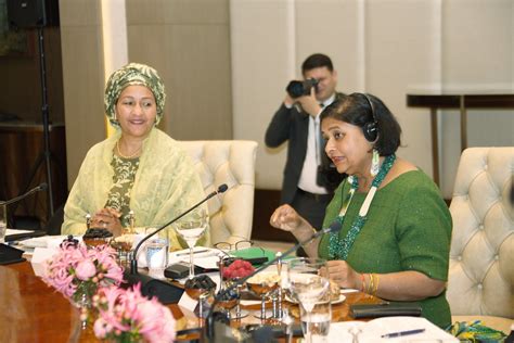 Visit Of Amina J Mohammed Deputy Secretary General Of The Un 8 9