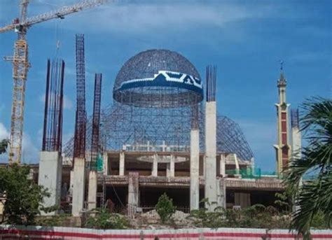 Ini Dia Bentuknya Masjid Agung Batam Center Usai Direvitalisasi Orbit