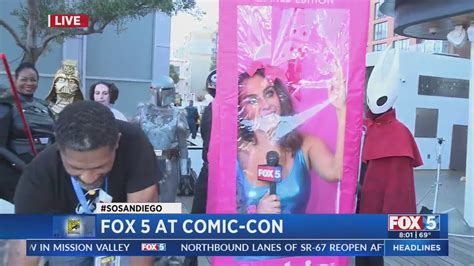 Fox 5 At Comic Con Opening Day Fox 5 San Diego