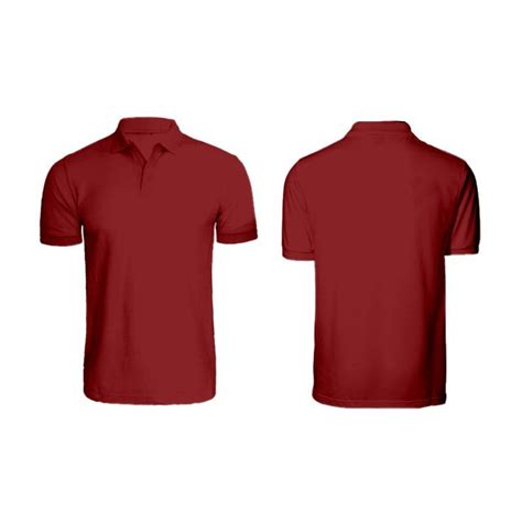 POLO MERAH MAROON Kaos Kaos Polo Merah