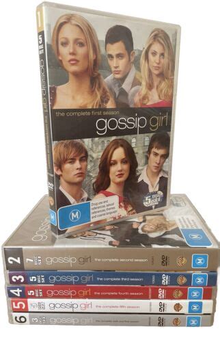 Gossip Girl Complete Series Season 1 6 Dvd Tv Show Us Great Condition 9325336196113 Ebay