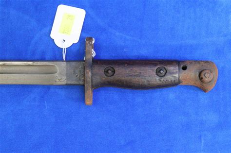 Lot Ww1 British Bayonet And Scabbard 1907