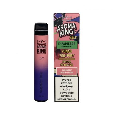 Aroma King Malina Wi Nia Buch W E Papieros Jednorazowy