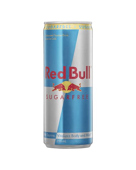 Red Bull Energy Drink With Taurine And Caffeine Sugar Free Can Ml