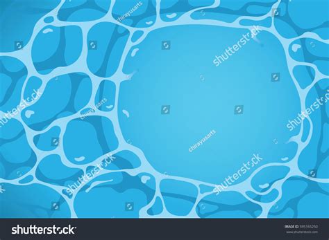 Shining Blue Water Ripple Pool Abstract Stock Vector Royalty Free 595165250 Shutterstock