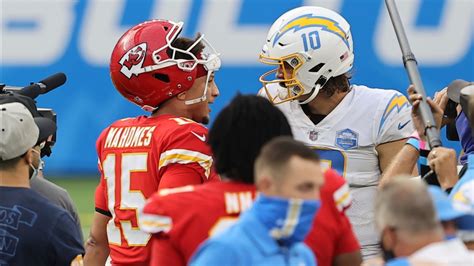 Chargers Justin Herbert Shatters Patrick Mahomes Chiefs Records With