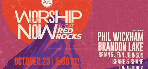 Air1 Announces Air1 Worship Now Live At Red Rocks This Fall