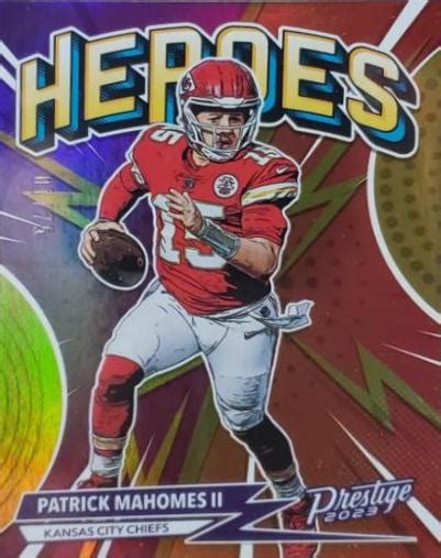 Patrick Mahomes Ii Gold H Prices Panini Prestige Heroes