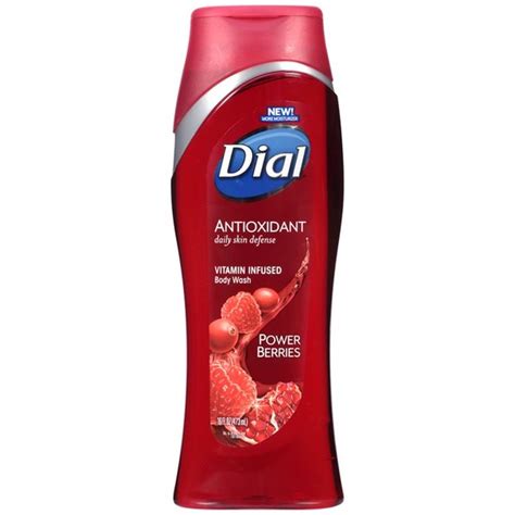 Dial Antioxidant Vitamin Infused Power Berries Body Wash 16 Fl Oz