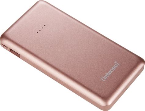 Intenso Powerbank S10000 10 000 MAh Lithium Polymeer Li Po Roze