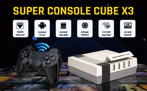 Amazon Kinhank Games Super Console Cube X Classic Game