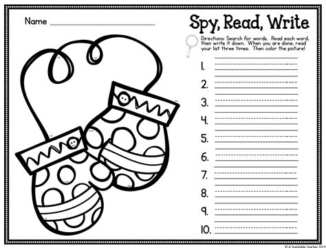 I Spy CVC Words Winter Edition A Teachable Teacher