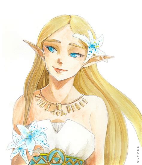 Fanart Friday Painting Of Zelda Zelda Universe