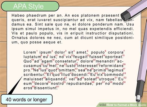 3 Ways To Format A Block Quote Wikihow