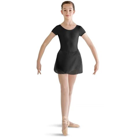 Bloch Short Sleeve Leotard With Skirt Dancemaster Net