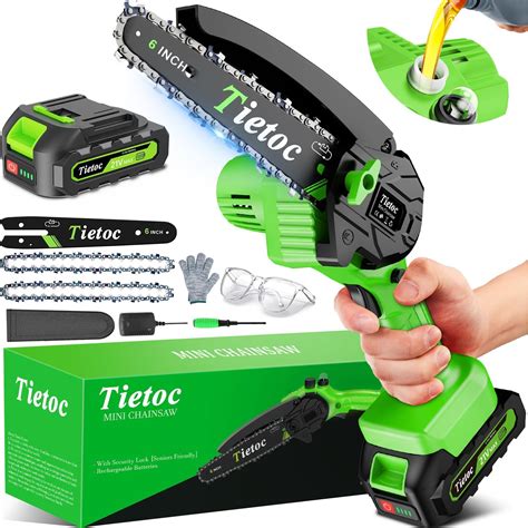 Amazon Rlsoo Mini Chainsaw Inch Electric Chainsaw With Security