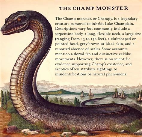 Champ the Lake Monster: History, Accounts, and Explanations - Malevus