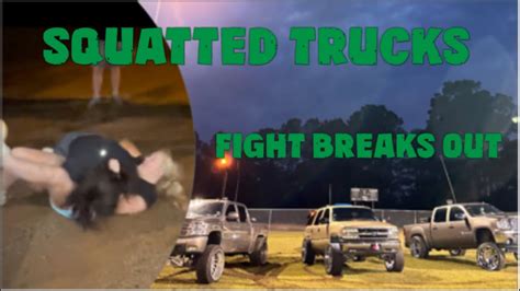 Fight Breaks Out Squatted Trucks Vlog 5 YouTube