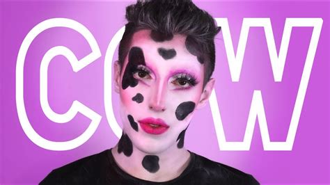 Como Hacer Un Make Up De Vaca Cow Make Up By Giovannx Youtube