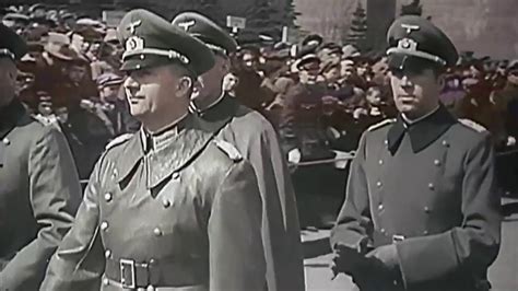 парад 1 мая 1941 в москве в присутствии нацистов - YouTube