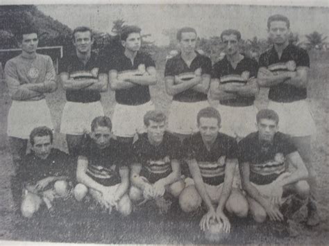 Foto Histórica EC Beira Mar São Vicente SP 1960 História do Futebol