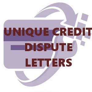 Credit Dispute Letter Template Credit Repair Bundle Diy Credit Repair