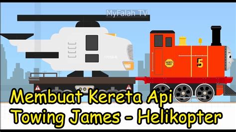 Membuat Kereta James No Towing Helikopter Di Game Labo Brick