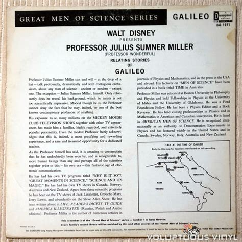 Professor Julius Sumner Miller – Relating Stories Of Galileo (1964 ...