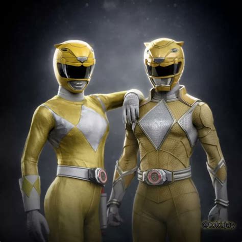 Yellow Ranger Trini Kwan And Minh Kwan Power Rangers And 2 More