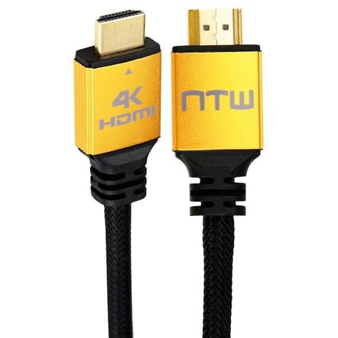 Ntw 12 Ft Ultra High Definition 4k Pro Hdmi Cable With Ethernet