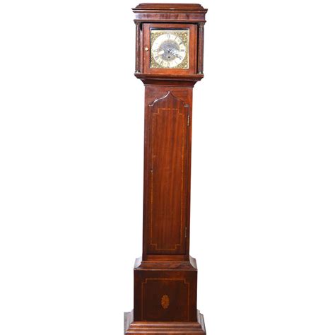 Lot 250 A Mahogany Cased Grandmother Clock