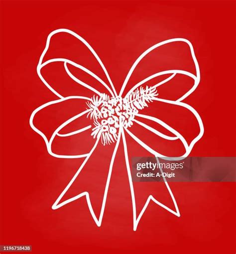 Christmas Wreath Line Art Photos and Premium High Res Pictures - Getty ...