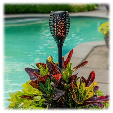 MorningSave: 2-Pack: Touch of Eco Solar LED Tiki Torches 26"