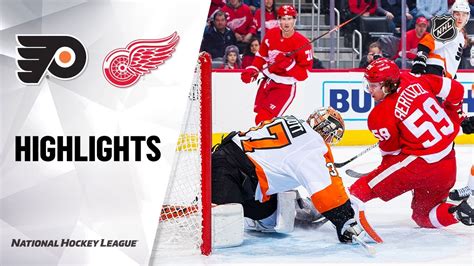 NHL Highlights | Flyers @ Red Wings 2/3/20 - The Hockey Buzz