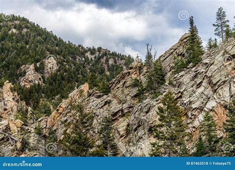 San Isabel National Forest Rocky Mountain Views In Colorado Stock Photo