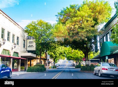 Downtown Oroville California Stock Photo - Alamy