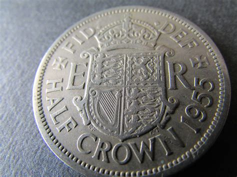 1955 QUEEN ELIZABETH II HALF CROWN COIN 2 W On EBid United Kingdom