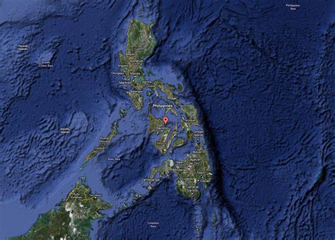 Philippines Map And Philippines Satellite Images