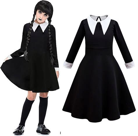 Str J Sukienka Wednesday Addams Przebranie