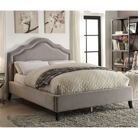 Nspire Queen Upholstered Platform Bed And Reviews Wayfair