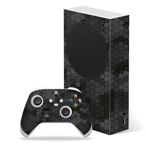 Xbox Series S Abstract Slate Hexagon Skin Wrap Decal Easyskinz™