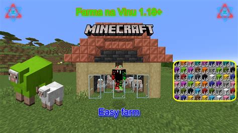 Minecraft Farma Na Vlnu Ovce Youtube