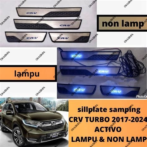 Jual Sillplate Samping CRV Turbo 2017 2019 2020 2024 Activo Lampu Non