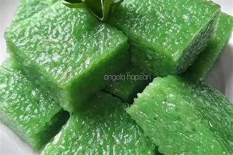 Kata Eyang Putri Ini Kue Favoritnya Cuz Buat Resep Wajik Ketan Pandan