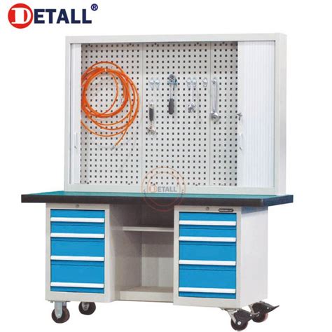 rolling work tables industrial detall esd